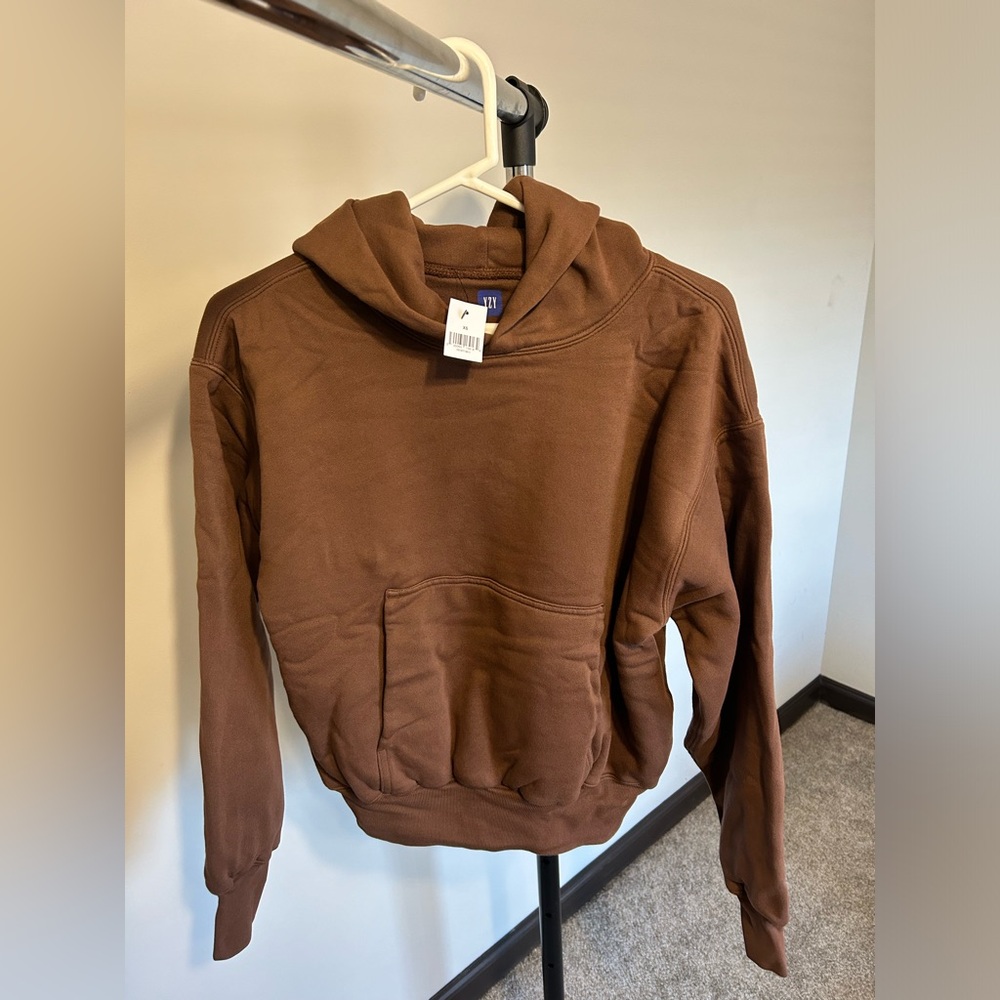 Yeezy Gap-Balenciaga Hoodie Brown XS